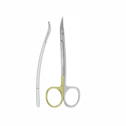 SCISSORS WITH TUNGSTEN CARBIDE INSERTS
