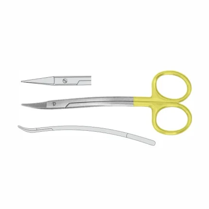 SCISSORS WITH TUNGSTEN CARBIDE INSERTS