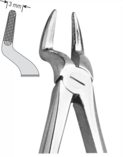 EXTRACTION FOCEPS STANDARD ENGLISH PATTERN