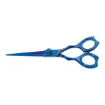 Professional Hairdressing Scissors Blue Plasma Coating