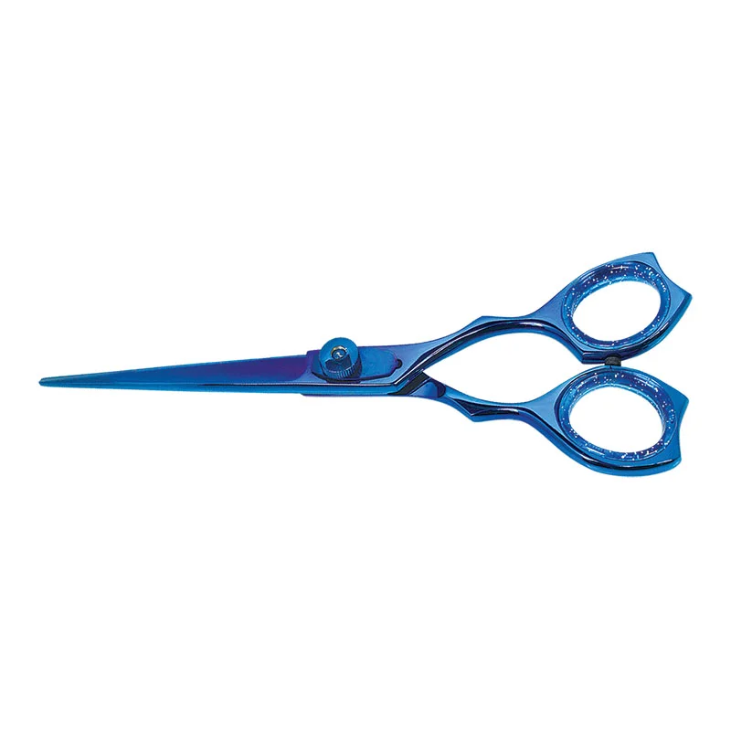 14-11.webp Professional Hairdressing Scissors Blue Plasma Coating - Image 1