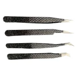 Multiple Tweezers Sets Eyelash Extension Tweezers